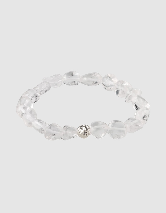 Elli Jewelry - Rock Crystal Bead Bracelet