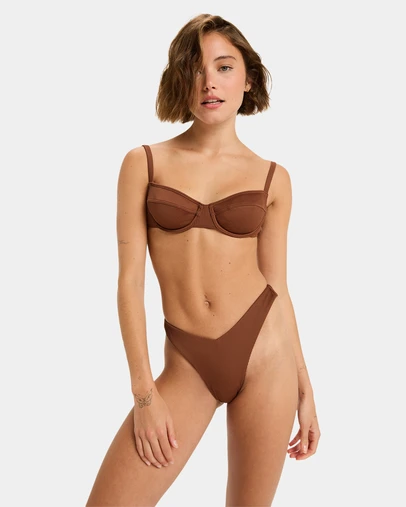 Roxy - Womens Rib Roxy Love Bikini Bottom