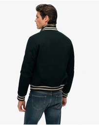 Superdry - Varsity Monogram Wool Bomber