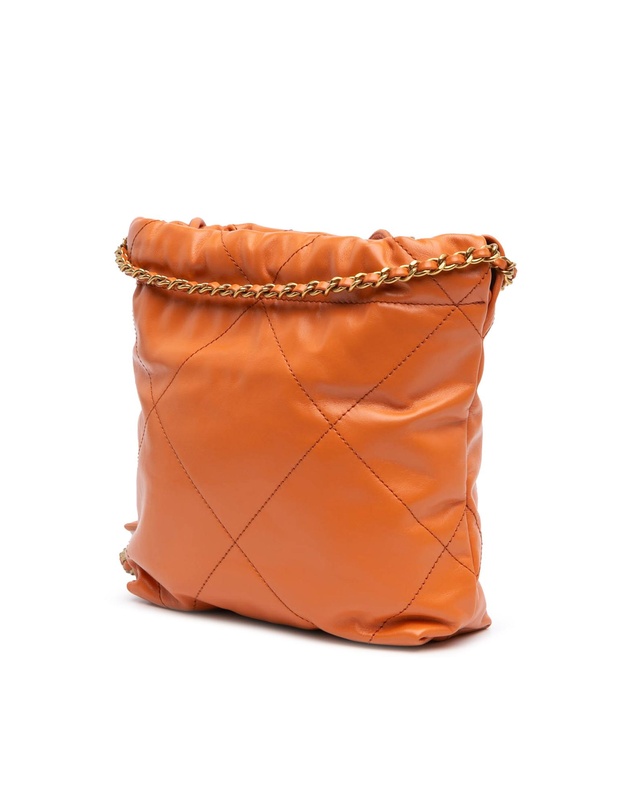 Chanel - Pre-Loved Mini Shiny Calfskin 22 Handbag