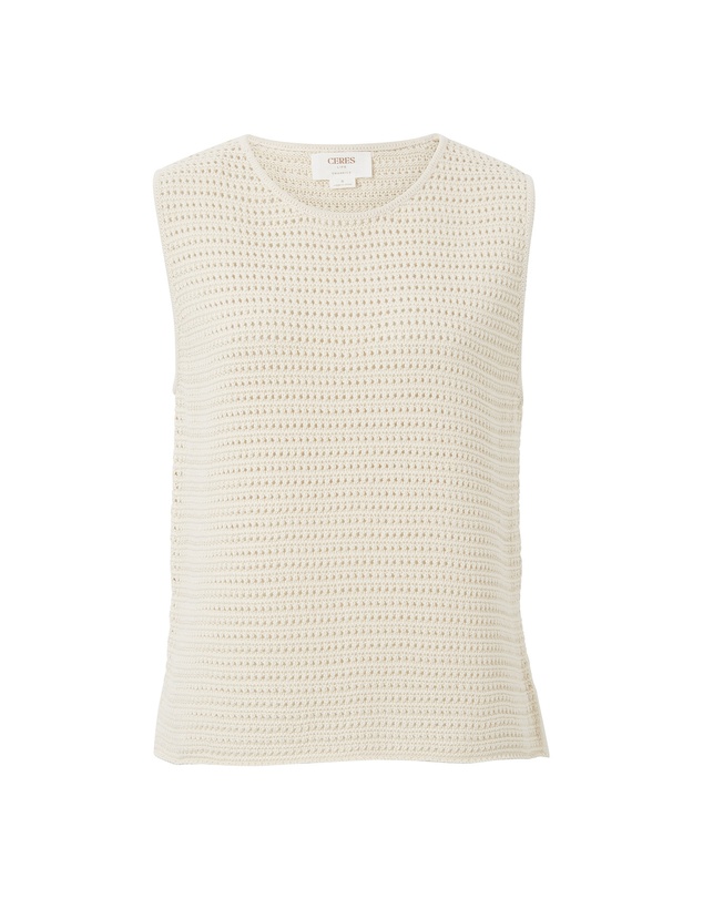 Ceres Life - Margot Mesh Knit Tank