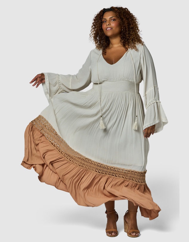 The Poetic Gypsy - Radiant Goddess Maxi Dress
