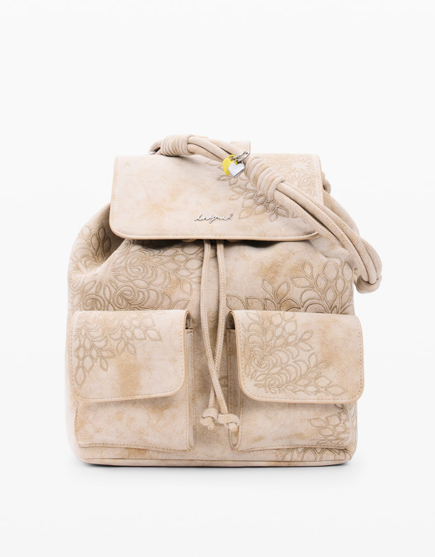 Desigual - Small embroidered backpack