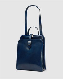 Florence - The Emma Blue 3-in-1 Convertible Backpack