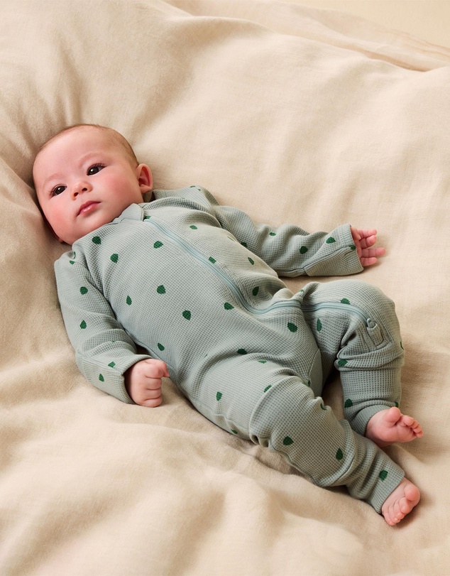 Wilson & Frenchy - Tumbletwig Organic Waffle Zipsuit - Babies