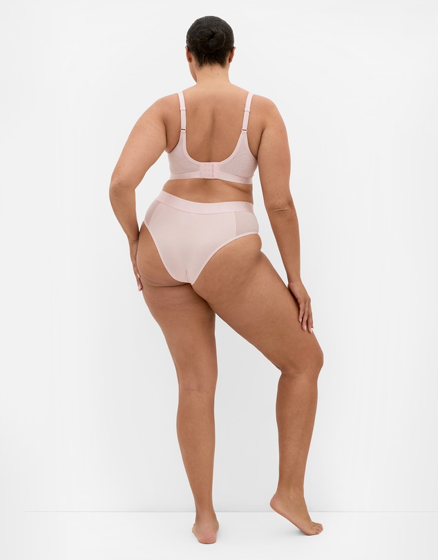 City Chic - Plus size Signature CCX Cheeky Brief - pink icing