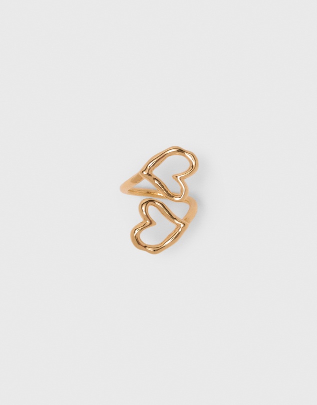 Maje - Double Heart Ring