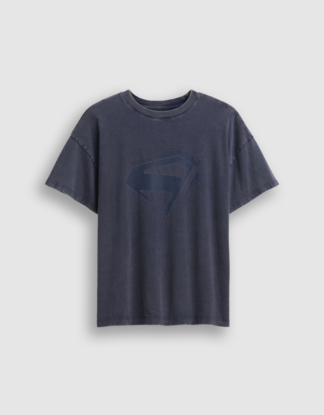 GAP - WB SS Extra Relaxed Tunic Tee Supergirl - Teens