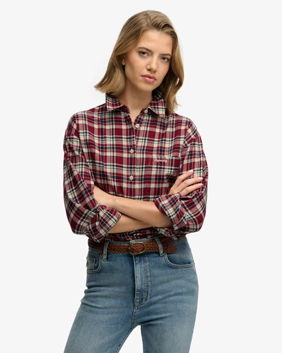 Superdry - Check Flannel Relaxed Shirt