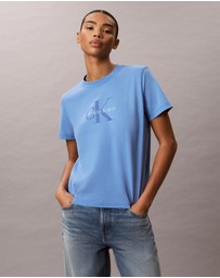Calvin Klein Jeans - Acid Wash Monologo Tee