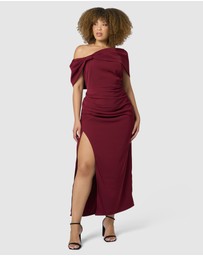 Pink Dusk by Curve Project - Damn Fine Maxi Dress