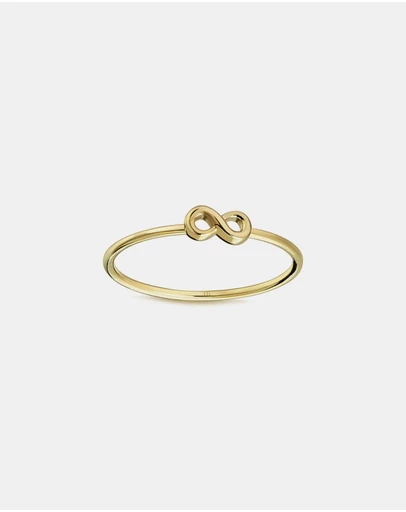 Zoe Olivia - 9K Gold Infinity Ring