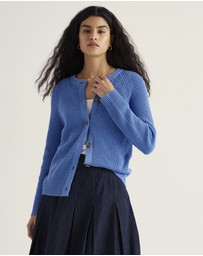 Seasalt - Seasalt Cornwall Blue Potters Meadow Cardigan