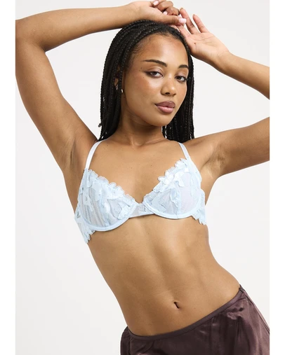 Love Notes - Ebba Embroidery Mesh Underwire