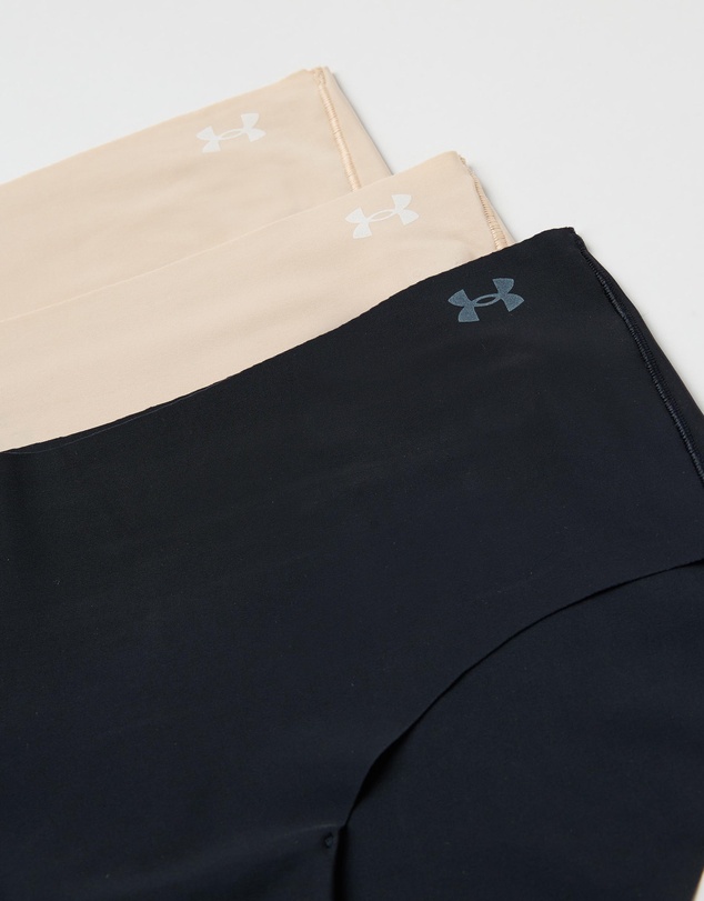 Under Armour - UA Pure Stretch 3-Pack No Show Hipster Briefs