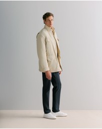 Trenery - Longline Technical Field Jacket in Fawn