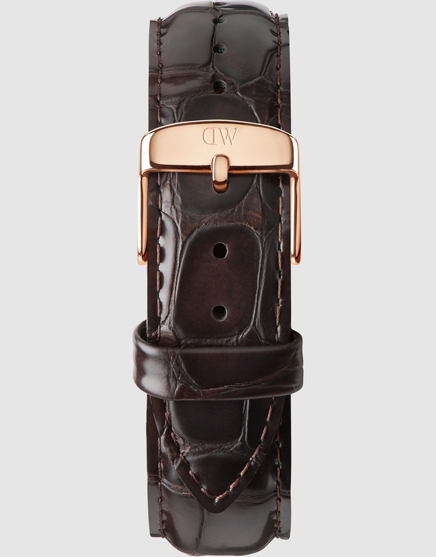 Daniel Wellington - Leather Strap York 20mm Watch Band - For Classic 40mm