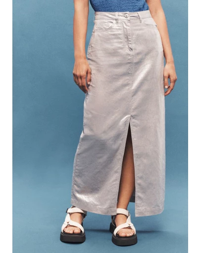NEXT - Linen Blend Midi Skirt