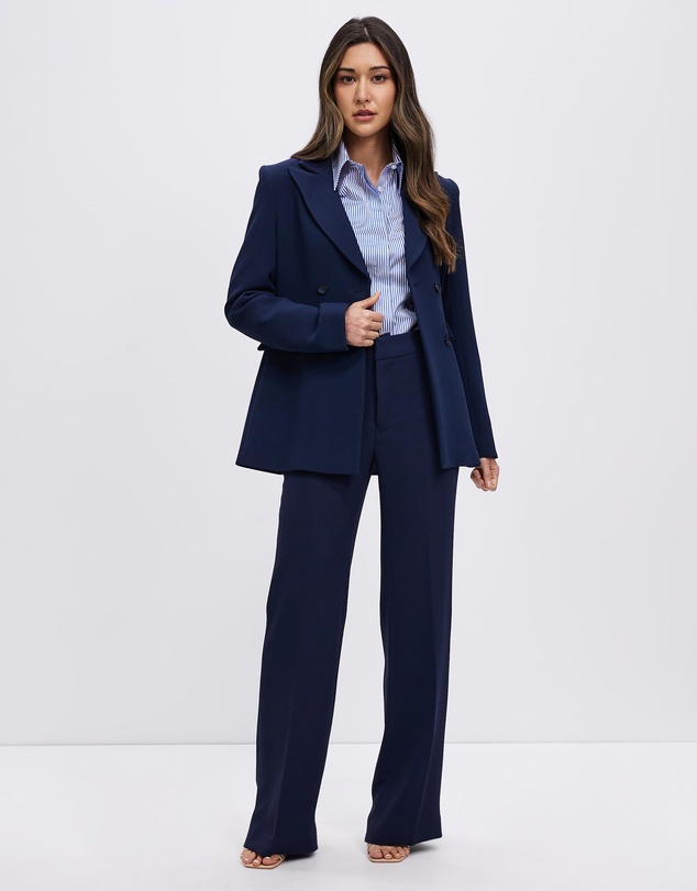 Farage - Eden Crepe Double Breasted Jacket