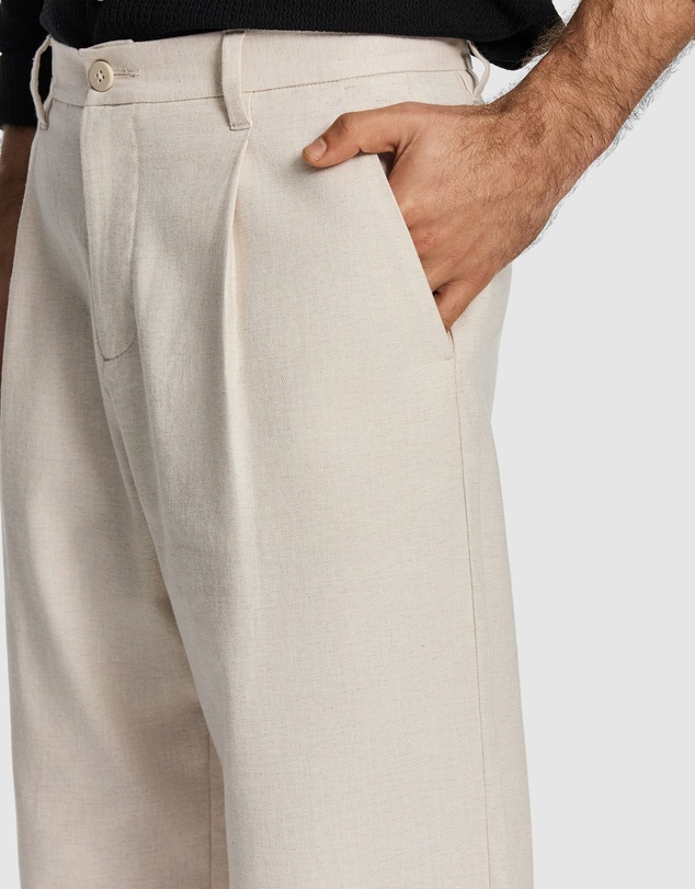 yd. - Jacob Cotton Linen Chino