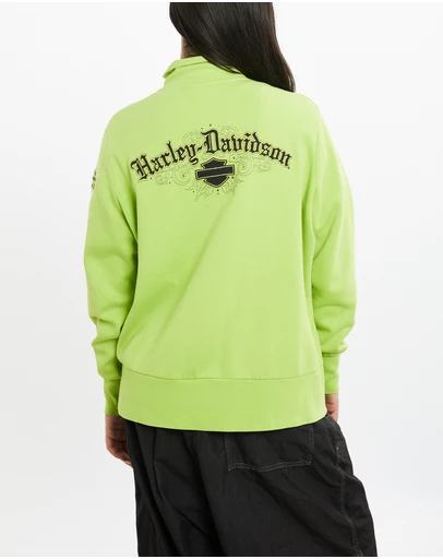 Vintage by The Real Deal - Pre Loved - Vintage Harley Davidson Full Zip Sweatshirt