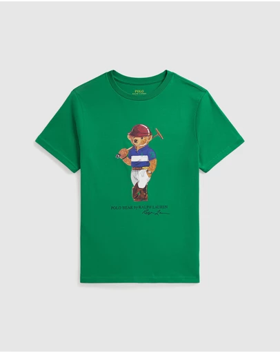 Polo Ralph Lauren - Polo Bear Cotton Jersey Tee - Teens