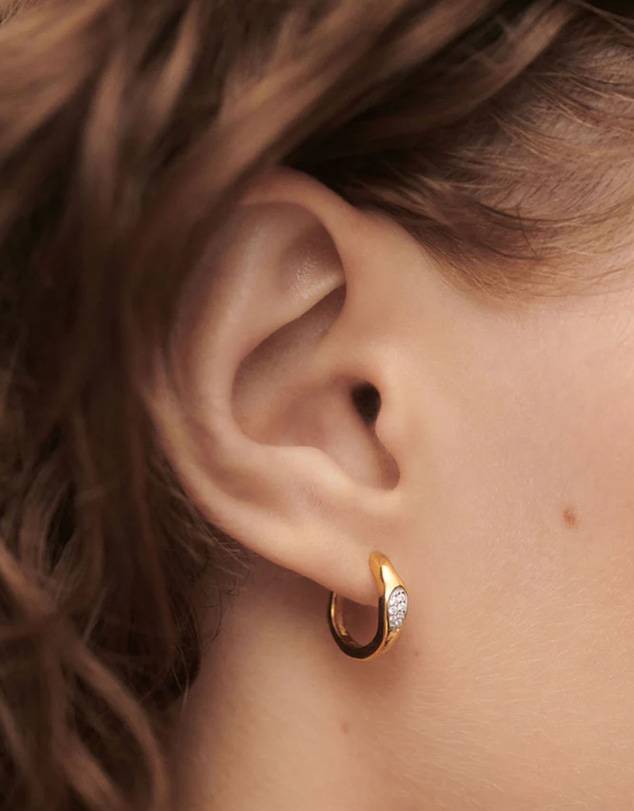 PDPAOLA - Onda Hoop Earrings