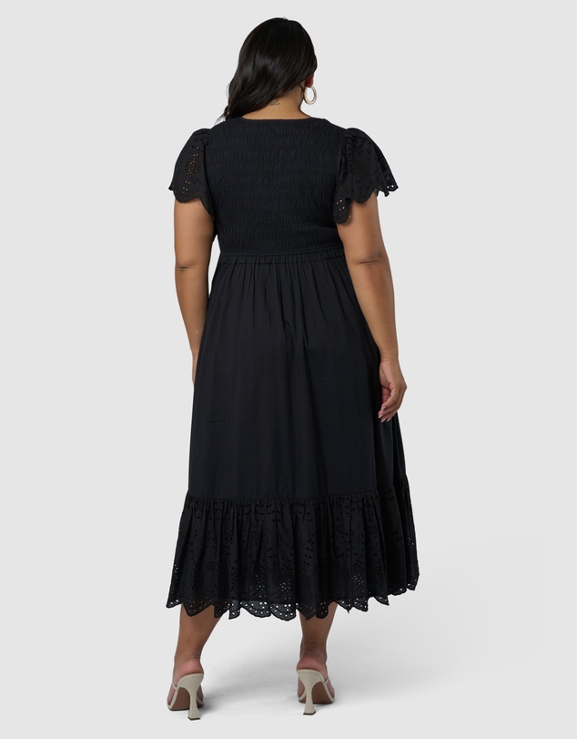 Something 4 Olivia - Anastasia Broderie Midi Dress