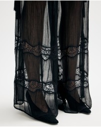 Minima Esenciales - Ophie Lace Trim Pants