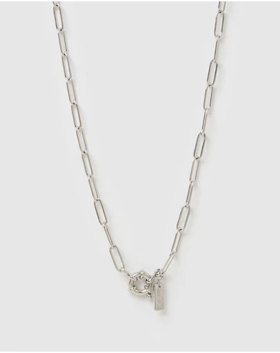 Arms Of Eve - Boca Silver Stacking Chain Necklace