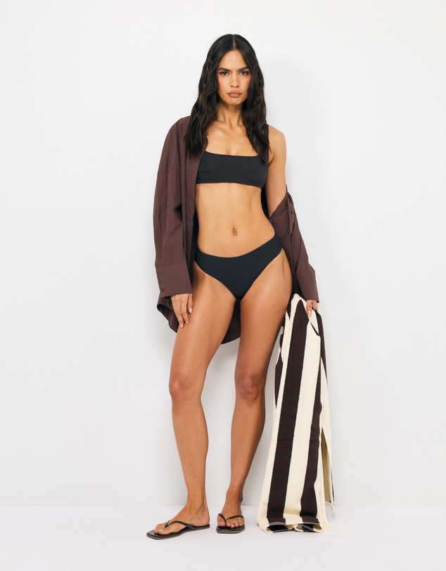 AERE - Lucia Square Neck Bikini Top