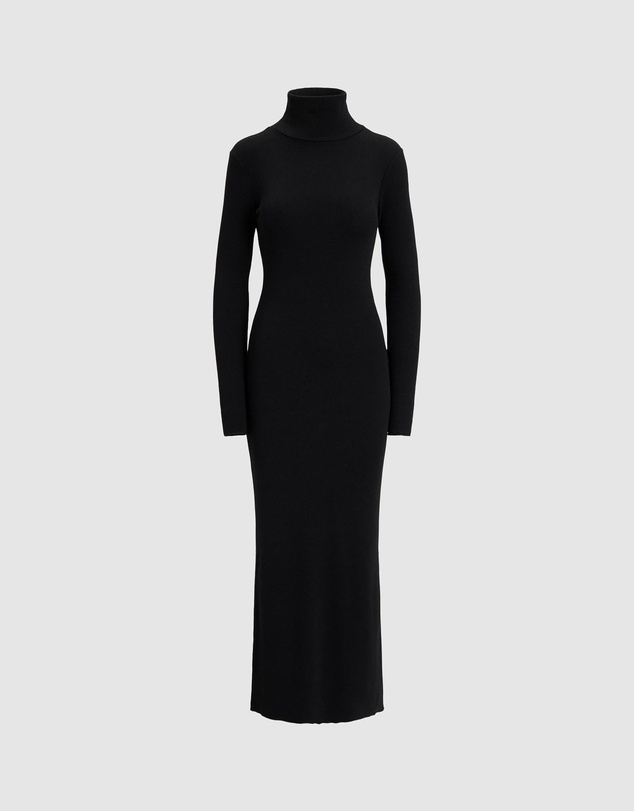 Polo Ralph Lauren - Ribbed Turtleneck Dress