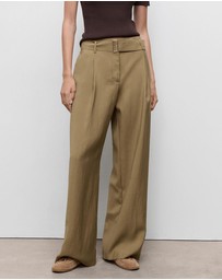 M.N.G - Paperbag Trousers With Belt