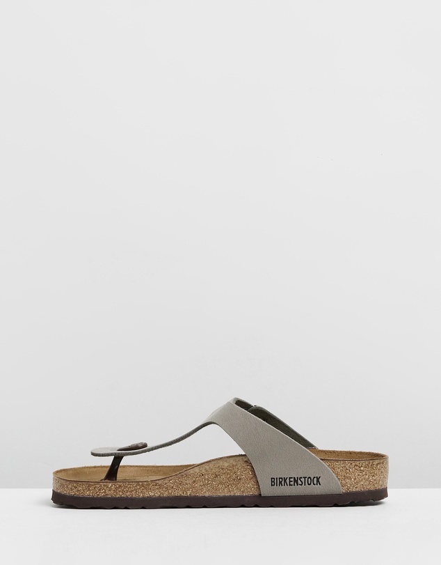 Birkenstock - Unisex Gizeh Birko-Flor Nubuck Regular Sandals