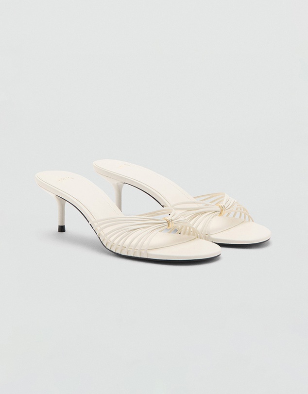 M.N.G - Strappy Kitten Heels