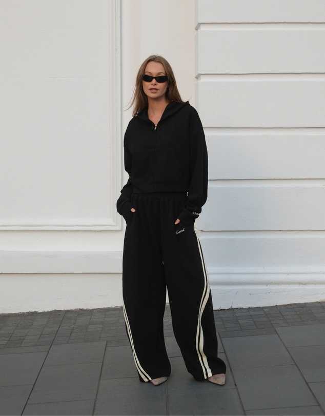SSAINT - SŚAINT Barrel Pant Black & Butter