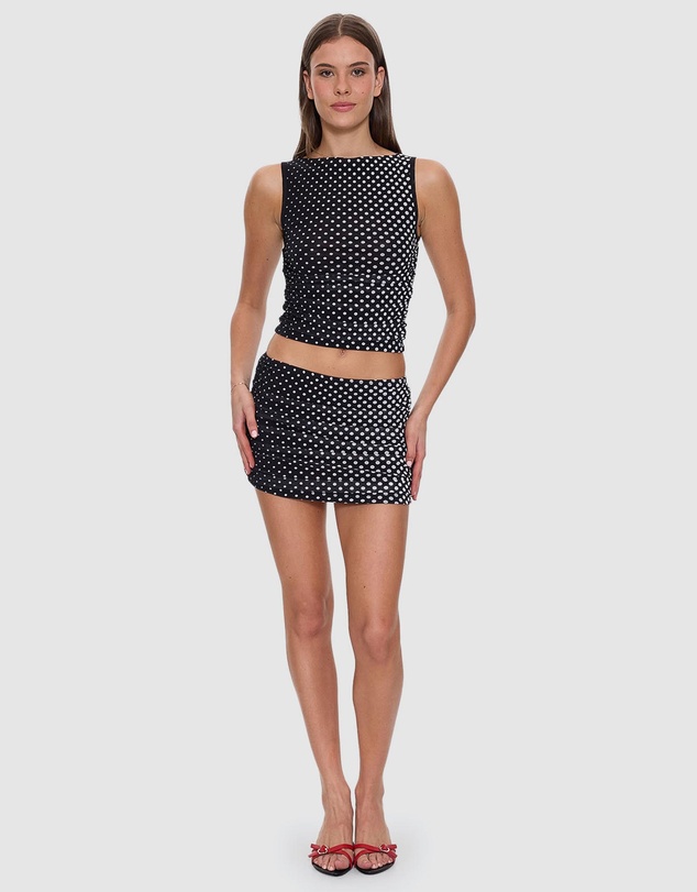 Thrills - Disconnect Mesh Mini Skirt