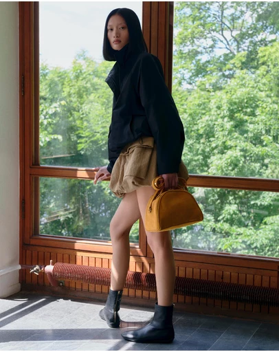ARKET - Suede Crossbody Bag