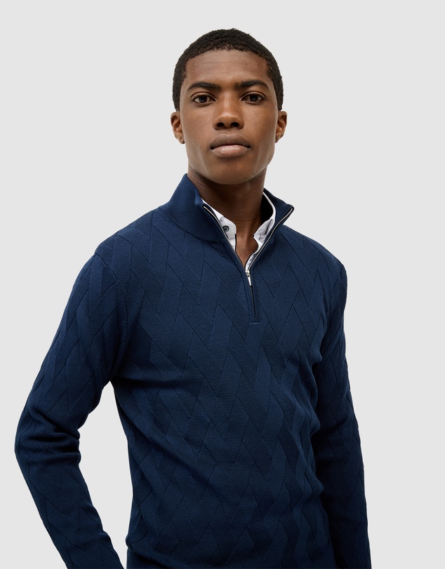 Politix - Hurley Quarter-zip Knit