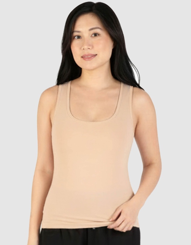 B Free Intimate Apparel - Cotton Chest Binder Racerback Top