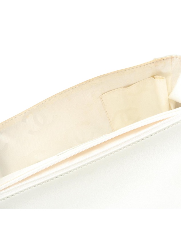 Pre-Loved by Azura Reborn - Pre-Loved Quilted Canvas Wild Stitch Top Handle Flap
