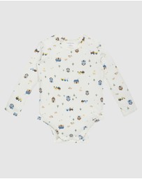 Kynd Baby - Comfy Bodysuit Long Sleeve in Pasture