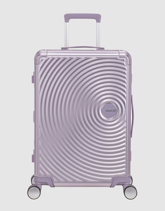 American Tourister - Soundbox Alu Check-In Medium 68cm Zipperless Suitcase