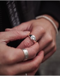 Kuzzoi - ICONIC EXCLUSIVE - Ring Cubic Zirconia 925 Sterling Silver
