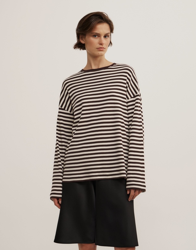 Witchery - Crew Long Sleeve Stripe T-shirt