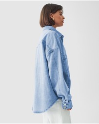 The Fated - Val Oversized Denim Shacket