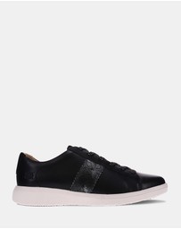 Mia Vita - Brooklyn Lace-Up Casual Sneaker - Black