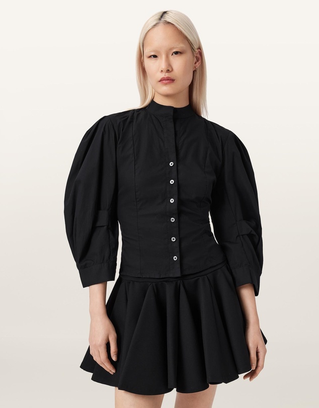 AllSaints - Maud Lace Up Shirt
