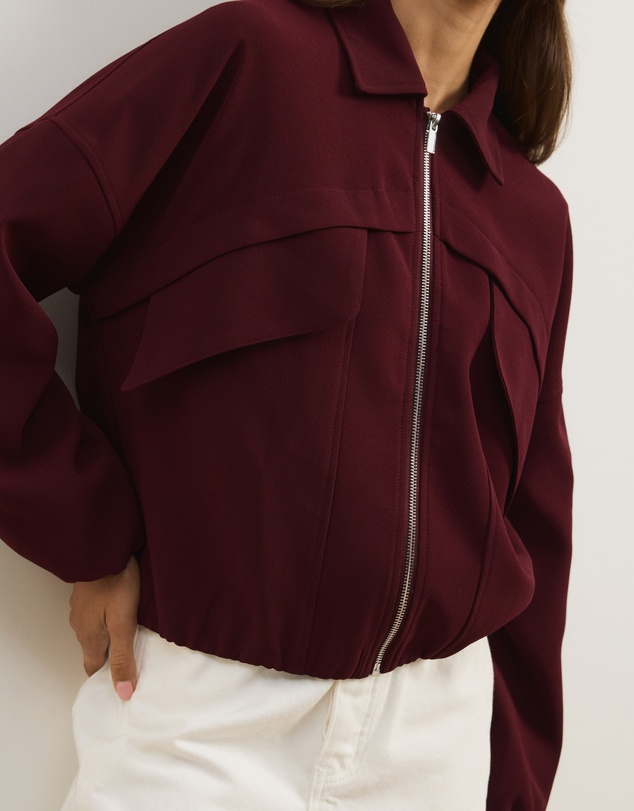 Atmos&Here - Gabriella Tailored Bomber Jacket