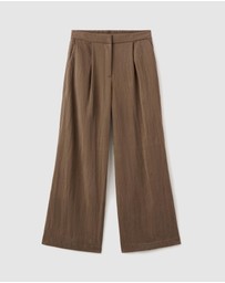 M.N.G - Straight Lyocell Trousers